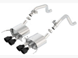 Borla 14-17 C7 Corvette Stingray Axle-Back ATAK Exhaust 2.75in to Muffler Dual 2.0in Out 4.25in Tip - 11863CB