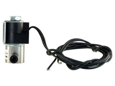 AEM Water/Methanol Injection System - High-Flow Low-Current WMI Solenoid - 200PSI 1/8in-27NPT In/Out - 30-3326