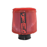 Injen Red Water Repellant Pre-Filter fits X-1015 X-1018 6.75in Base/5in Tall/5in Top - 1034RED