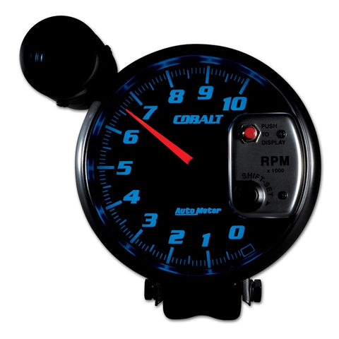 Autometer Cobalt 5 inch 10000 RPM Tachometer w/ Shift Light - 6299