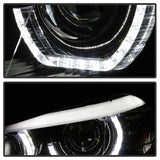 Spyder 07-10 BMW X5 E70 (HID Models Only) Projector Headlights - Black PRO-YD-BMWE7007-AFSHID-BK - 5085481