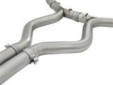 aFe MACHForce XP 3in Aggressive Toned Cat-Back Exhausts w/ Polished Tips 15-17 Ford Mustang V6/V8 - 49-33088-P