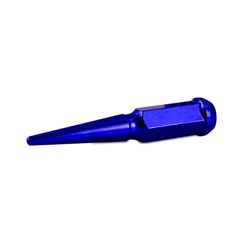 Mishimoto Mishimoto Steel Spiked Lug Nuts M14 x 1.5 32pc Set Blue - MMLG-SP1415-32BL