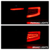 Spyder 08-14 Subara Impreza WRX Hatchback LED Tail Lights Seq Signal Black ALT-YD-SI085D-SEQ-BK - 5086730