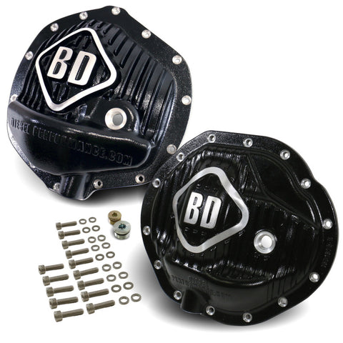 BD Diesel Differential Cover Pack Front & Rear - 03-13 Dodge 2500 /03-12 3500 - 1061827