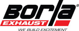 Borla XR-1 Racing Sportsman 4in Inlet/Outlet Center/Center Oval Muffler-4.5in Diameter x 12in Length - 40947