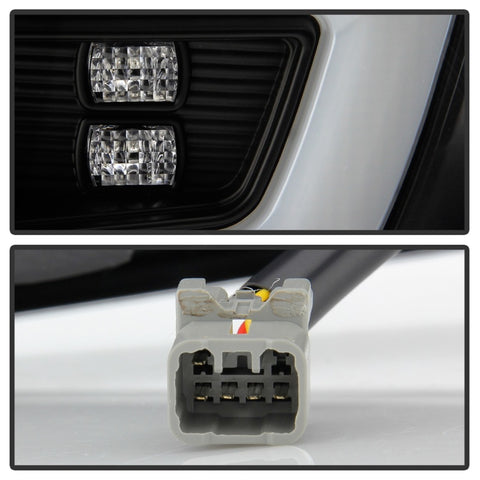 Spyder 08-11 Subaru Impreza WRX 4DR LED Tail Lights - Black ALT-YD-SI084D-LED-BK - 5087966