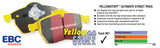 EBC 00-02 Ford Excursion 5.4 2WD Yellowstuff Rear Brake Pads - DP41603R