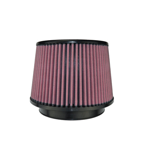 Injen Oiled Air Filter 8.7x3.9in Oval ID / 10.4x 5.6in OD / 3.10in Height / 10.1x4.7 Top - X-1125-BR