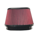 Injen Oiled Air Filter 8.5x5.63in Oval ID / 9.92x7.17in Base / 5.7in HT / 6.865ix4.115in Top - X-1126-BR