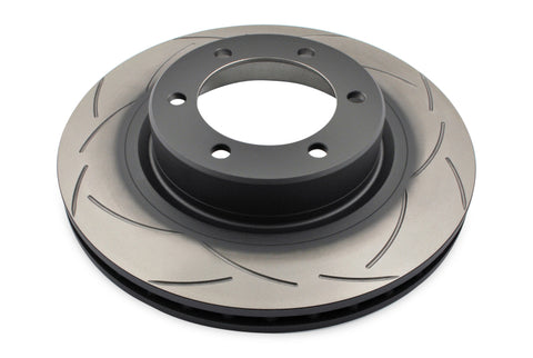 DBA 01-04 Outback 2.5L/3.0 H6 Rear Slotted Street Series Rotor - 657S