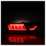 Spyder 08-12 Audi A5 LED Tail Lights - Red Clear ALT-YD-AA508V2-LED-RC - 5083258