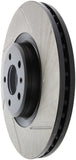 StopTech Power Slot 12 Audi A6 Quattro/11-12 A7 Quattro / 7/11-13 S4 Front Left Slotted Rotor - 126.33138SL
