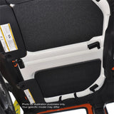 DEI 11-18 Jeep Wrangler JK 4-Door Boom Mat Complete Headliner Kit - 6 Piece - Gray Leather Look - 50294