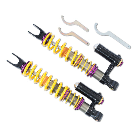 KW Coilover Kit V4 2011+ Lamborghini Aventador Incl. Roadster w/o Electronic Dampers - 3A711007