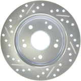 StopTech Select Sport Drilled &amp; Slotted Rotor - Rear Left - 227.40042L