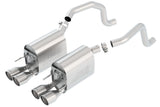 Borla 09-12 Corvette Coupe/Conv 6.2L 8cyl 6spd RWD inS-Type IIin Exhaust (rear section only) - 11811