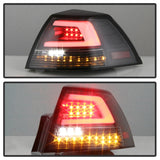 Spyder 08-09 Pontiac G8 Version 2 Light Bar LED Tail Lights - Black - ALT-YD-PG808V2-LB-BK - 5086068