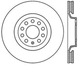 StopTech 05-06 Audi A4 Quattro/ 02-04 A6 Quattro / 99-02 S4 Front Left Slotted & Drilled Rotor - 127.33096L
