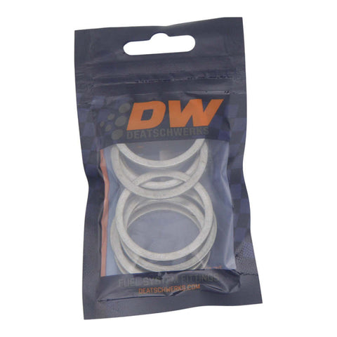 DeatschWerks -12 AN Aluminum Crush Washer (Pack of 10) - 6-02-0305