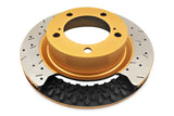 DBA 01-06 Jeep Wrangler Front Drilled & Slotted Street Series Rotor - 888X