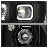 Spyder 07-14 Chevy Suburban/1500/2500/Tahoe V2 Projector Headlights All Blk PRO-YD-CSUB07V2-DRL-BKV2 - 5085986