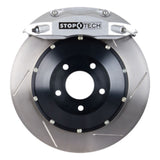 StopTech BBK 01-07 BMW M3 (E46) Rear 4 Piston 355x32 Silver Calipers Slotted Two Piece Rotors - 83.137.0047.61