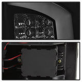 Spyder 07-09 Dodge Ram 2500/3500 V3 Light Bar LED Tail Lights - Blk Smoke ALT-YD-DRAM06V3-LBLED-BSM - 5084279