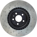 StopTech 12 Audi A6 Quattro/11-12 A7 Quattro/13 Q5/7-11/13 S4/12 S5 Front Left Drilled Rotor - 128.33138L