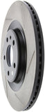 StopTech Power Slot 12-13 Audi A6 Quattro/11-12 A7 Quattro / 10-13 S4 Rear Left Slotted Rotor - 126.33137SL