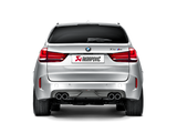 Akrapovic 15-17 BMW X5M (F85) Evolution Line Cat Back (Titanium) w/ Carbon Tips - S-BM/T/1