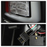 Spyder 09-16 Dodge Ram 1500 Light Bar LED Tail Lights - Black ALT-YD-DRAM09V2-LED-BK - 5084026