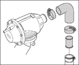 HKS 08 Mitsubishi Lancer EVO GSR/EVO MR SSQV Recirculation Kit for hks71007-AM015 - 71002-AM001