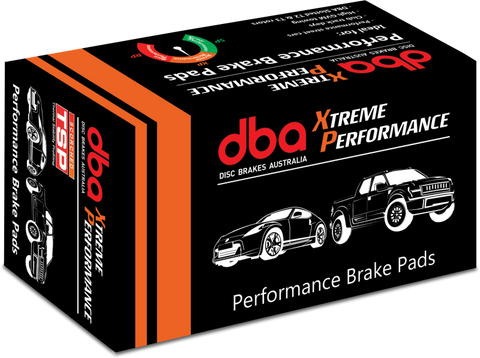 DBA 01-02 Miata w/ Sport Suspension HPS Street XP650 Rear Brake Pads - DB7769XP