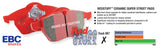 EBC 00-03 Audi A8 Quattro 4.2 (8 Pad Set) Redstuff Front Brake Pads - DP31328C