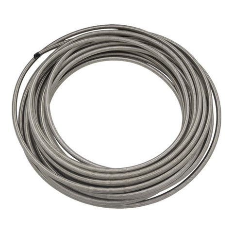 DeatschWerks 8AN Stainless Steel Double Braided PTFE Hose - 50ft - 6-02-0862-50