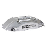 StopTech BBK 01-07 BMW M3 (E46) Rear 4 Piston 355x32 Silver Calipers Slotted Two Piece Rotors - 83.137.0047.61