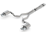 Borla 2018 Ford Mustang GT 5.0L AT/MT 3in S-Type Catback Exhaust w/ Valves - 140742