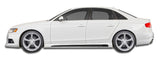2009-2016 Audi A4 S4 B8 R-1 Side Skirts Rocker Panels - 2 Piece - 107420