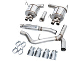 AWE Tuning 2022+ VB Subaru WRX Touring Edition Exhaust - Chrome Silver Tips - 3015-42979