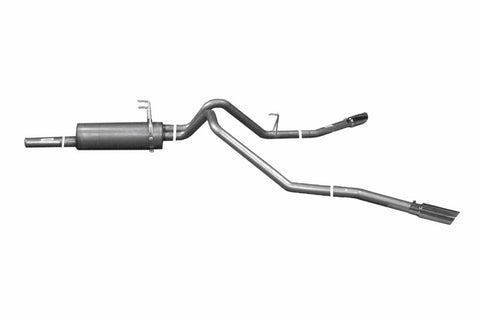 Gibson 03-06 Toyota Tundra Limited 4.7L 2.5in Cat-Back Dual Extreme Exhaust - Stainless - 67500