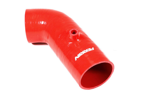 Perrin 22-23 Subaru BRZ/Toyota GR86 Silicone Inlet Hose (3in. ID / SS Wire) - Red - PSP-INT-432RD