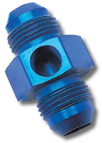 Russell Performance -8 AN Flare to 3/8in Pipe Pressure Adapter (Blue) - 670080