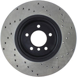 StopTech Sport Cross Drilled Brake Rotor - Rear Left - 128.34104R