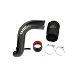 Wehrli 04.5-05 Chevrolet 6.6L LLY Duramax 4in Intake Kit - Gloss Black - WCF100335-GB