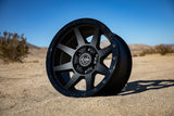 ICON Rebound 17x8.5 6x5.5 25mm Offset 5.75in BS 95.1mm Bore Double Black Wheel - 1817859057DB