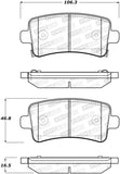 StopTech Street Brake Pads - 308.14300