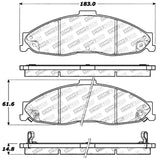 StopTech Performance Brake Pads - 309.07490