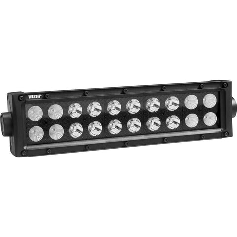 Westin B-FORCE LED Light Bar Double Row 10 inch Combo w/3W Cree - Black - 09-12212-20C