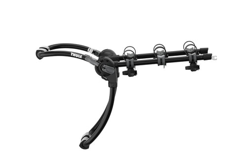 Thule Gateway Pro 3 Hanging-Style Trunk Bike Rack w/Anti-Sway Cages (Up to 3 Bikes) - Black - 900700